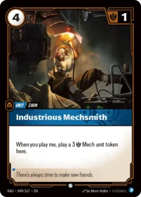 Industrious Mechsmith (RAD RAD-049/167) Radiance