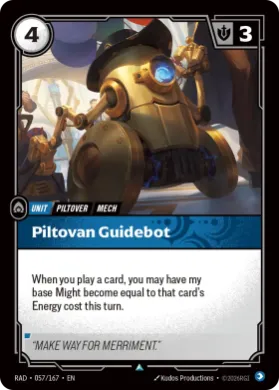Piltovan Guidebot (RAD RAD-057/167) Radiance
