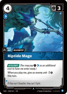 Riptide Mage (RAD RAD-058/167) Radiance