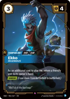 Ekko, Ingenious (RAD RAD-061/167) Radiance