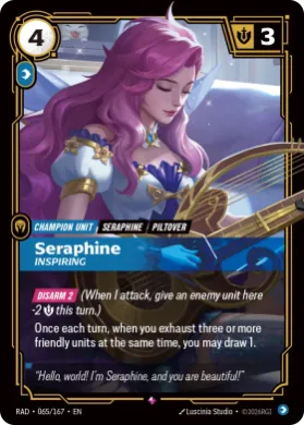 Seraphine, Inspiring (RAD RAD-065/167) Radiance