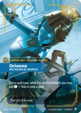 Orianna, Mechanical Marvel (RAD RAD-068/167) Radiance