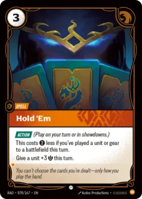 Hold 'Em (RAD RAD-070/167) Radiance