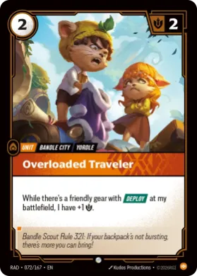 Overloaded Traveler (RAD RAD-072/167) Radiance