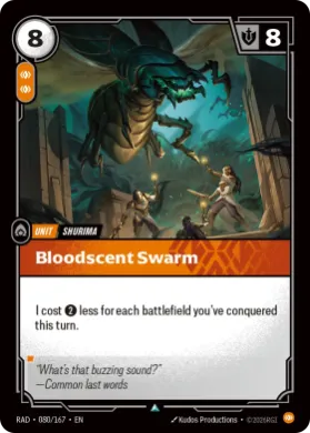 Bloodscent Swarm (RAD RAD-080/167) Radiance