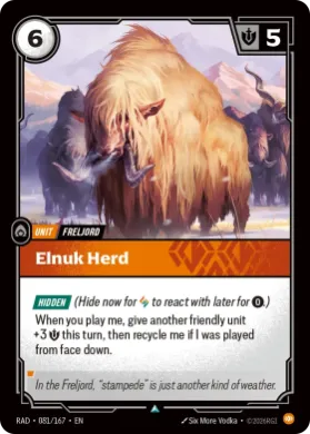 Elnuk Herd (RAD RAD-081/167) Radiance