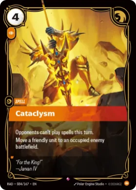 Cataclysm (RAD RAD-084/167) Radiance