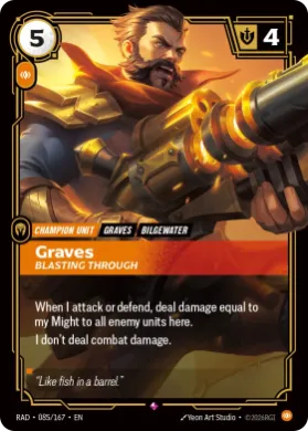 Graves, Blasting Through (RAD RAD-085/167) Radiance