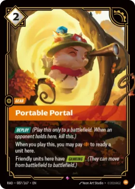 Portable Portal (RAD RAD-087/167) Radiance