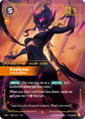 Evelynn, Consuming (RAD RAD-090/167) Radiance
