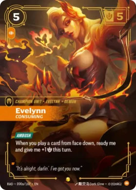 Evelynn, Consuming (RAD RAD-090a/167) Radiance