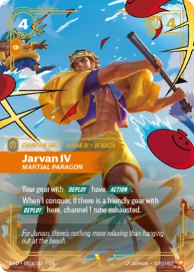 Jarvan IV, Martial Paragon (RAD RAD-091a/167) Radiance