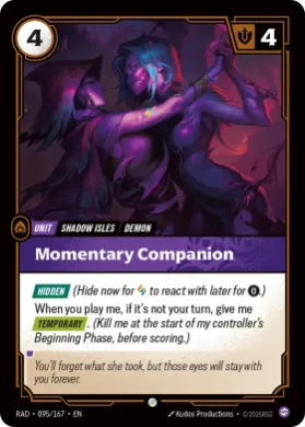 Momentary Companion (RAD RAD-095/167) Radiance