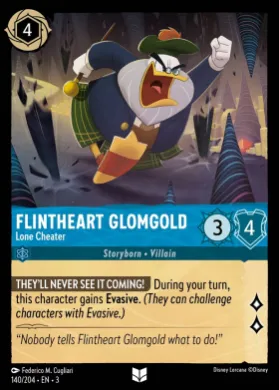 Flintheart Glomgold (3INK 140) Into the Inklands