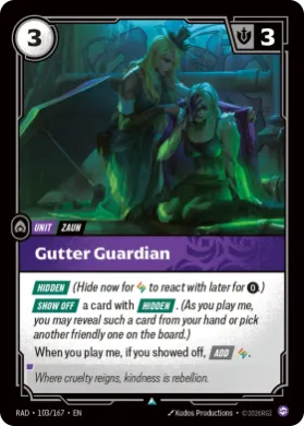 Gutter Guardian (RAD RAD-103/167) Radiance