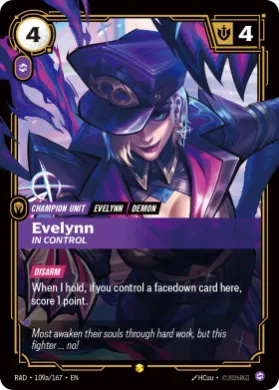 Evelynn, In Control (RAD RAD-109a/167) Radiance