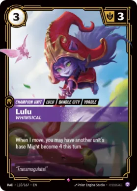 Lulu, Whimsical (RAD RAD-110/167) Radiance