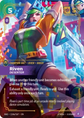 Riven, Deserter (RAD RAD-114a/167) Radiance