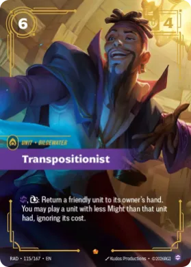 Transpositionist (RAD RAD-115/167) Radiance