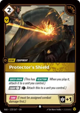 Protector's Shield (RAD RAD-123/167) Radiance