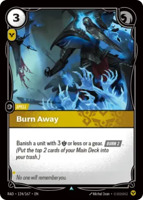 Burn Away (RAD RAD-124/167) Radiance