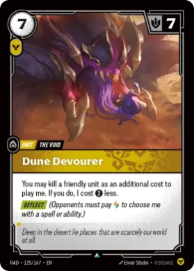 Dune Devourer (RAD RAD-125/167) Radiance