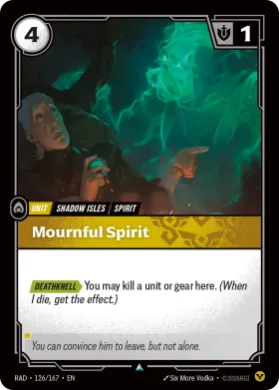 Mournful Spirit (RAD RAD-126/167) Radiance