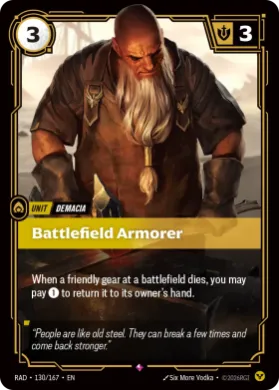 Battlefield Armorer (RAD RAD-130/167) Radiance