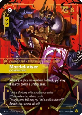 Mordekaiser, Dominating (RAD RAD-137a/167) Radiance