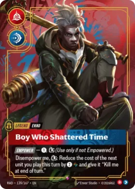 Ekko, Boy Who Shattered Time (RAD RAD-139/167) Radiance
