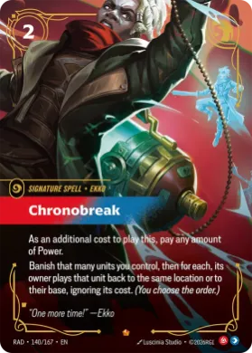 Chronobreak (RAD RAD-140/167) Radiance