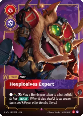 Ziggs, Hexplosives Expert (RAD RAD-141/167) Radiance