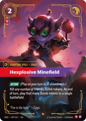 Hexplosive Minefield (RAD RAD-142/167) Radiance