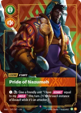 K'Sante, Pride of Nazumah (RAD RAD-147/167) Radiance