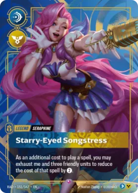 Seraphine, Starry-Eyed Songstress (RAD RAD-151/167) Radiance