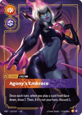 Evelynn, Agony's Embrace (RAD RAD-153/167) Radiance
