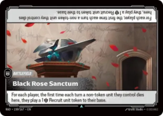 Black Rose Sanctum (RAD RAD-159/167) Radiance