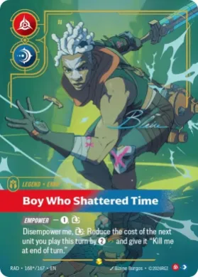 Ekko, Boy Who Shattered Time (RAD RAD-168*/167) Radiance