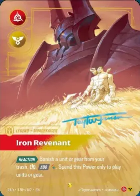 Mordekaiser, Iron Revenant (RAD RAD-170*/167) Radiance