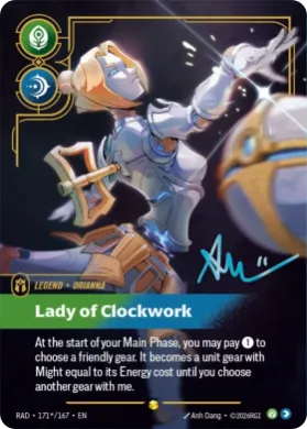 Orianna, Lady of Clockwork (RAD RAD-171*/167) Radiance