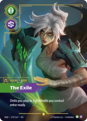 Riven, The Exile (RAD RAD-173/167) Radiance