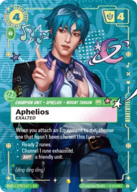 Aphelios, Exalted (RAD RAD-179/167) Radiance