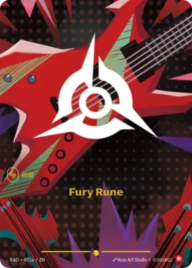 Fury Rune (RAD RAD-R01a/167) Radiance