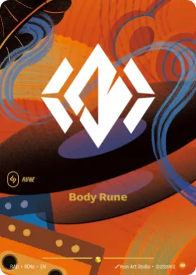 Body Rune (RAD RAD-R04a/167) Radiance