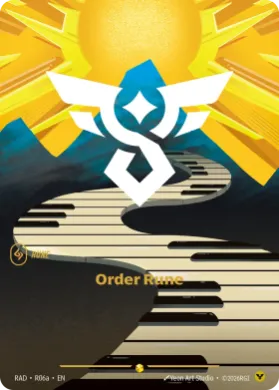 Order Rune (RAD RAD-R06a/167) Radiance
