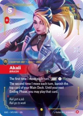 Akali, Brash (RAD RAD-SP2/167) Radiance