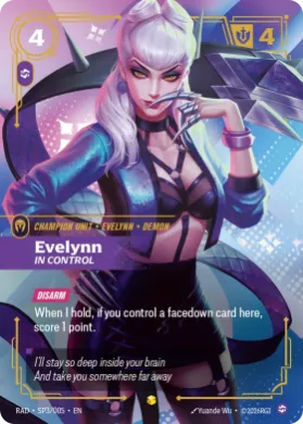 Evelynn, In Control (RAD RAD-SP3/167) Radiance