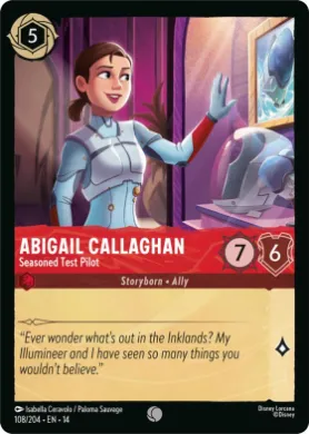 Abigail Callaghan ( 108) Hyperia City