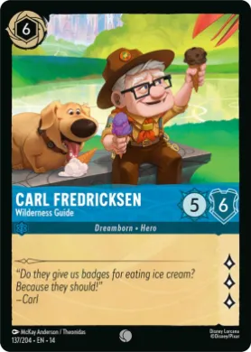 Carl Fredricksen ( 137) Hyperia City