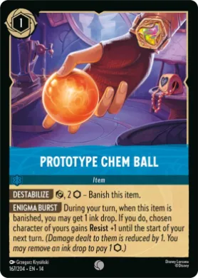 Prototype Chem Ball ( 167) Hyperia City